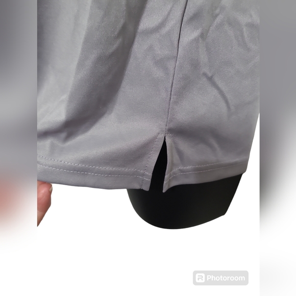 💲1️⃣ SHEIN Silver Grey Lace V-Neck Camisole Tank Top Size Small - Picture 4 of 8